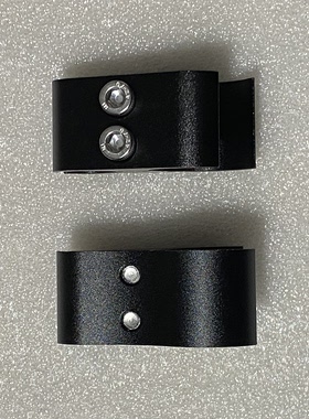 运动轮椅铝合金夹块 32mm/19mm 刹车连接夹件 黑色金属管夹