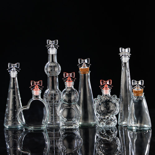 包邮DIY许愿瓶 木塞创意星空瓶漂流瓶幸运星吸水珠彩虹瓶材料