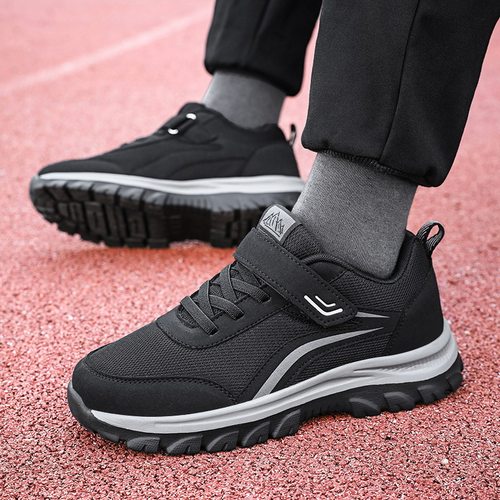 秋季防滑中老年人健步鞋运动老人