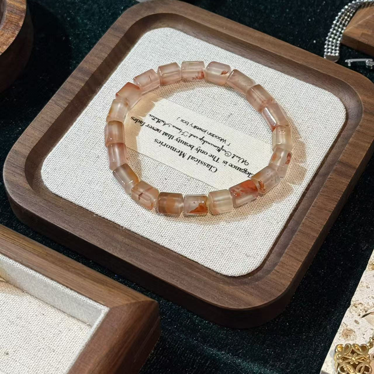 【萍姐精选】冰飘花南红手串201211