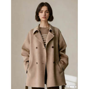 山羊绒大衣6899857 高端短款 萍姐精选