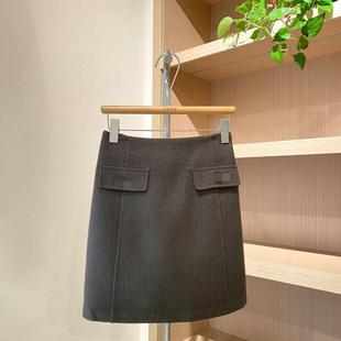 业A版 裤 型毛呢半身裙2056 萍姐精选