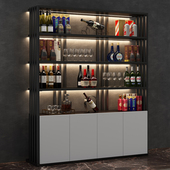 轻奢酒架置物架落地子展示架客厅柜家用酒柜餐厅红酒架子展示架