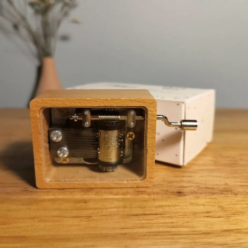 手转八音盒木质哈利波特天空之城