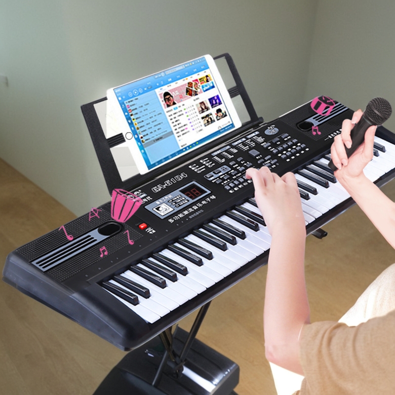 金色年代电子琴儿童61带话筒61键