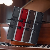 金川竹笛包笛子包 学生用便携笛萧套袋加厚可提可肩背笛包 7支装