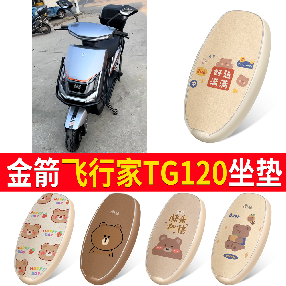 【金箭飞行家TG120】适用皮坐垫
