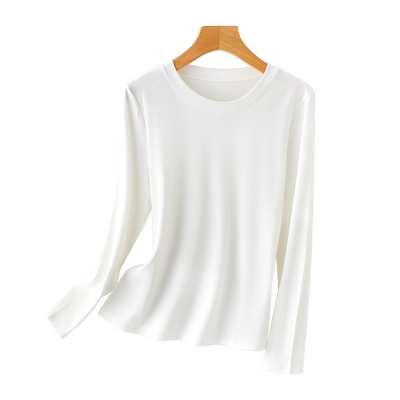 圆领长袖T恤女优可丝短袖打底衫