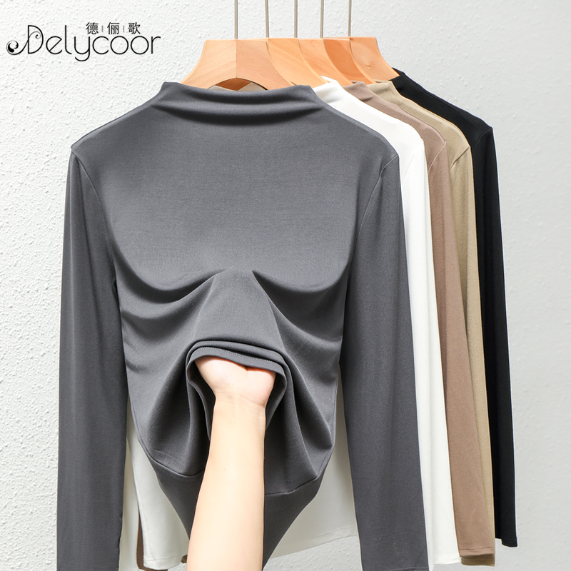 优可丝打底衫女春秋薄款内搭上衣