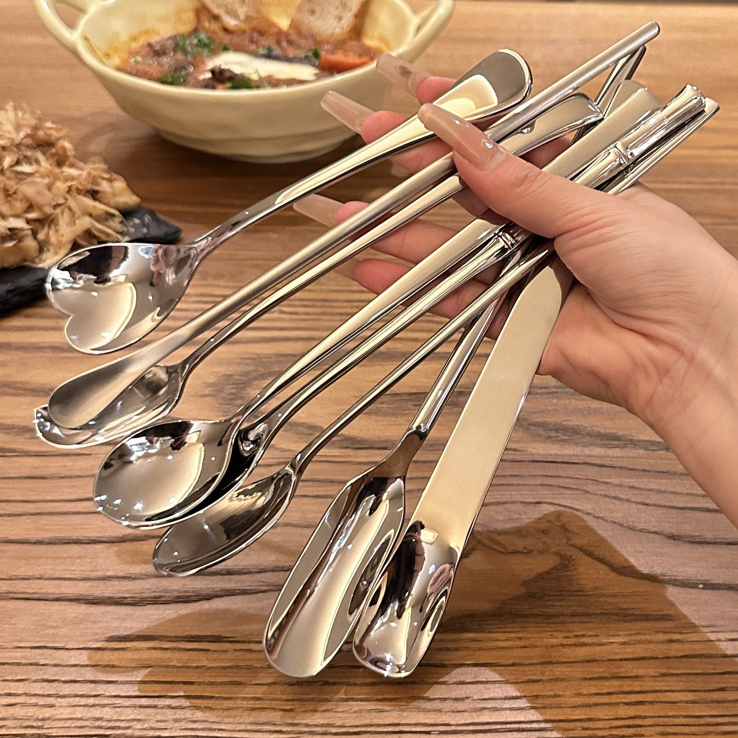 各种咖啡搅拌勺冰勺合集