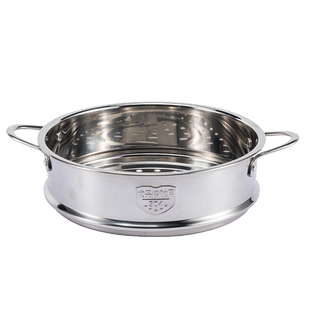 304不锈钢迷你家用奶锅小蒸笼雪平锅蒸馒头的蒸格蒸屉篦子16cm18