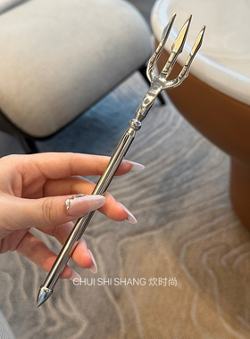 【塞波东海王三叉戟】 维京海盗系列！304不锈钢西餐叉主餐叉沙拉