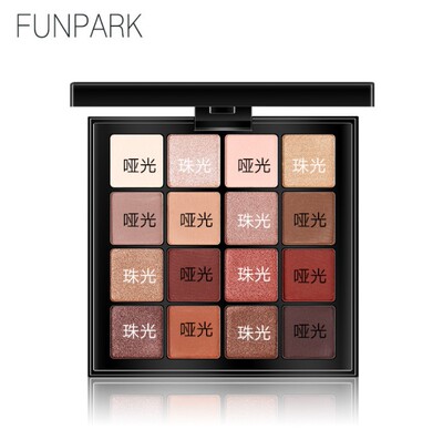 ins超火网红平价国货小众少女系学生大地色腮红两用FUNPARK眼影盘