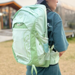 OSPREY小鹰背包Tempest暴风25年新款薄荷绿22L女士户外徒步双肩包