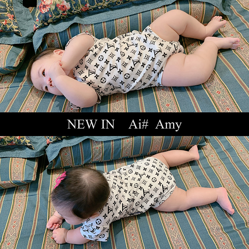 宝宝连体衣男夏装新生儿短袖衣服夏季婴儿包屁衣女夏纯棉三角哈衣,童装/婴儿装/亲子装,连身衣/爬服/哈衣,淘宝优惠券,粉丝福利购,淘宝优惠卷