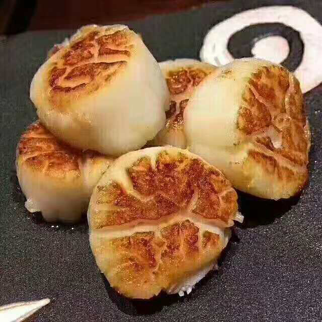 Frozen scallops, scallops, super large dried scallops, quick-frozen synthetic scallops, large scallops, meat, seafood and Australian scallops 500g per pack thumbnail 3
