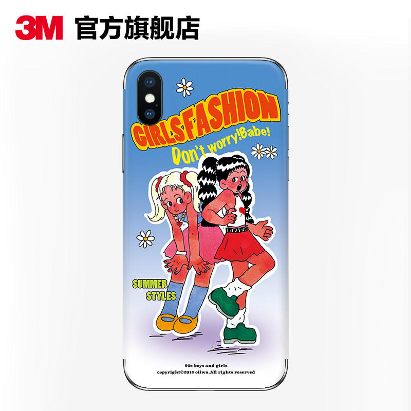 3m 原创手机贴纸苹果创意iphone7/8/11/12/pro/pro max/x/xs/xr