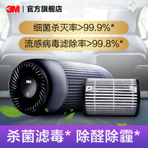 3M car air purifier, car oxygen bar, sterilization, formaldehyde removal, odor removal, PM2.5 air filter
