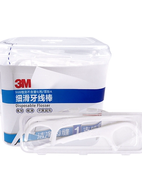 细滑牙线棒3M深度清洁