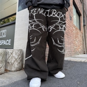 KencilBox千笔盒子蛇骨工装 原创潮 型超好街舞街头嘻哈宽松裤 裤 版