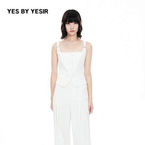 YESBYYESIR知识分子背带马甲