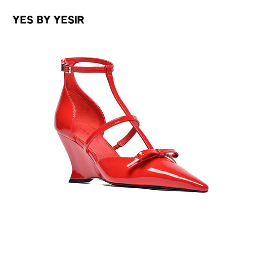 YESBYYESIR猫系异形跟尖头鞋