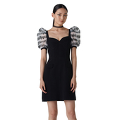 汪小敏同款 YES YESIR叶谦原创设计师原创年会气质连衣裙轻礼服