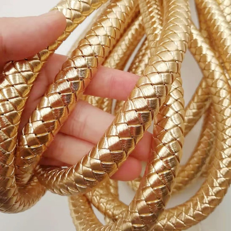 粗15mm金色黑色红银色皮绳箱包手提绳饰品手工皮绳编织皮绳窗帘绳,居家布艺,绳子,淘宝优惠券,粉丝福利购,淘宝优惠卷