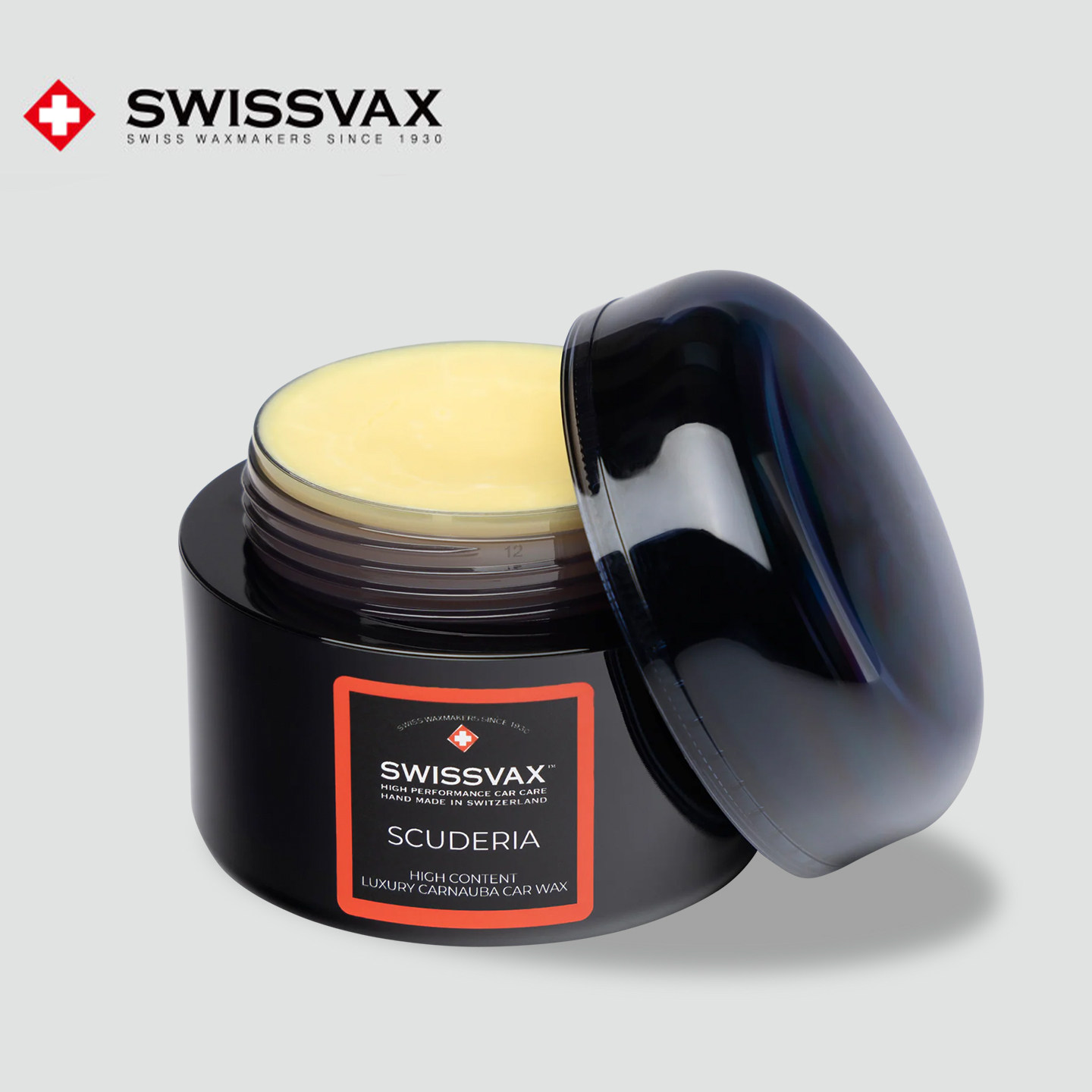 SWISSVAX意大利车专用蜡车蜡Scuderia适用法拉利玛莎拉蒂手工打蜡