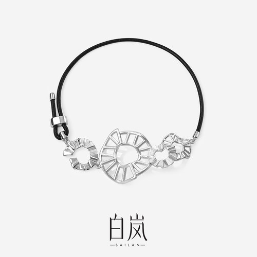 【5月上新】白岚日光纪手链女925银新款轻奢气质设计手绳SL4383