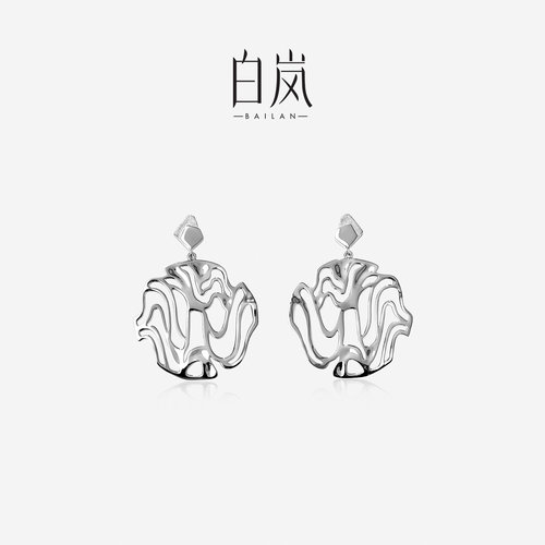 白岚秘境耳坠女气质高级精致饰品小众设计轻奢新款耳饰ED5196-T