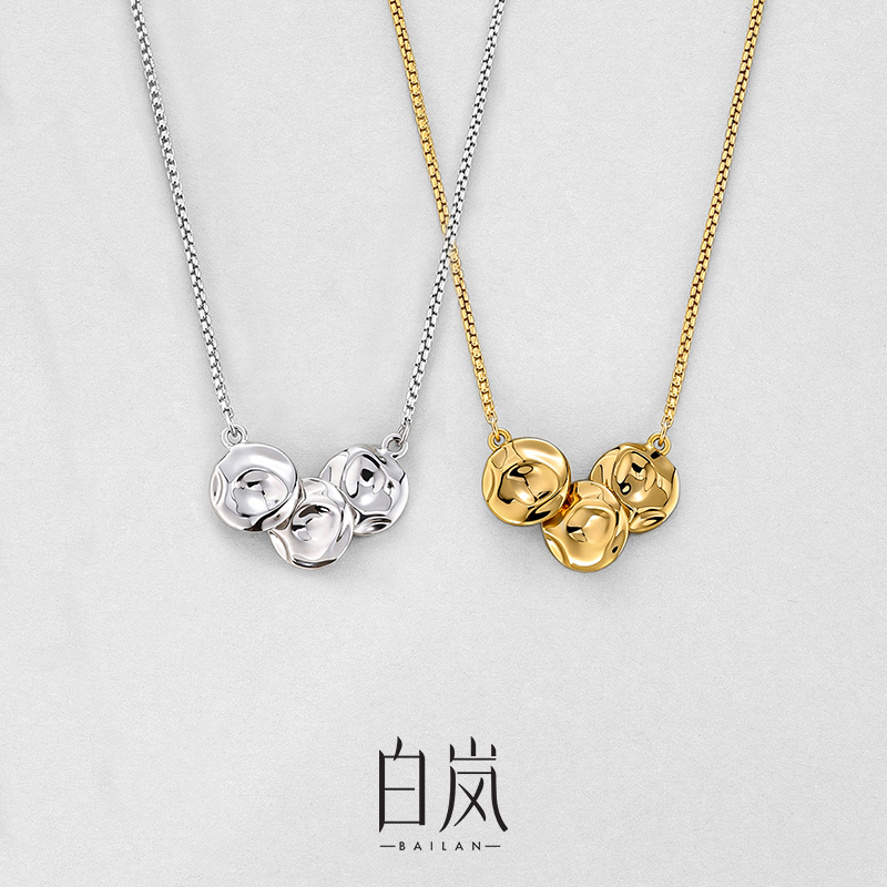白岚S925银项链女时尚简约