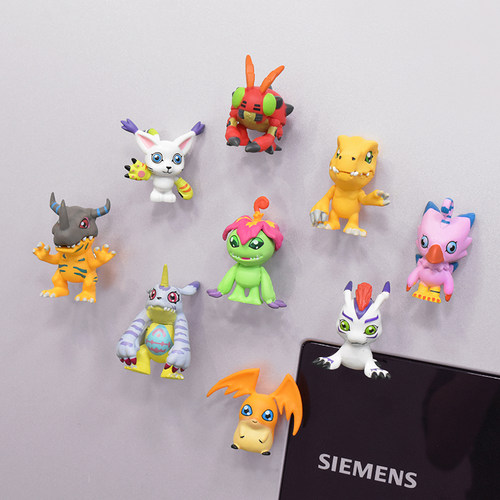 数码宝贝冰箱贴手办3D立体