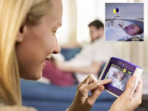 英国高清触控屏转向婴儿监护器