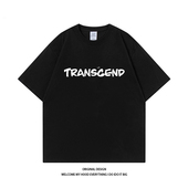 STUDIO字母短袖 T恤男潮牌简约新品 印花夏季 CHRY 国潮宽松情侣半袖