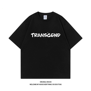 国潮宽松情侣半袖 CHRY 印花夏季 T恤男潮牌简约新品 STUDIO字母短袖