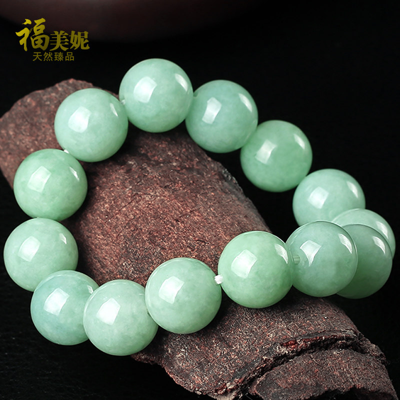 福美妮玉石手串品质翡翠