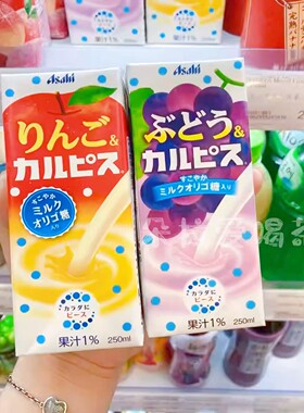 日本朝日可尔必思饮料盒装