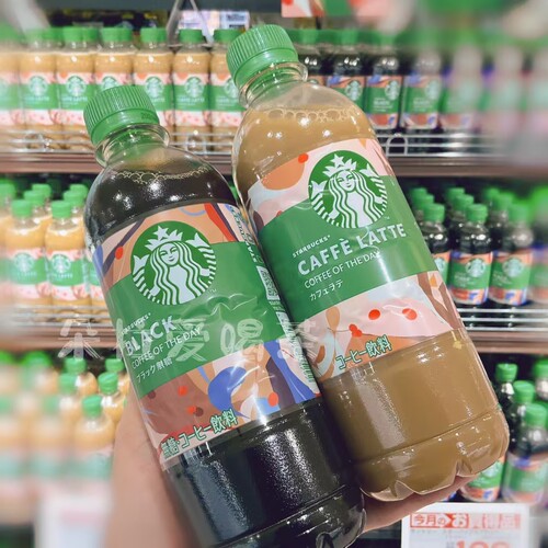 日本进口三得利x星巴克CRAFT LATTE咖啡拿铁牛奶咖啡星冰乐450ml