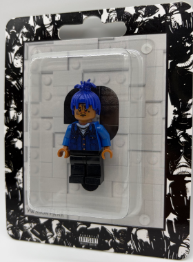 现货XXXTENTACION周边手工挂卡玩具?专辑风格积木人仔