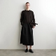 CS女装 1294850003 新品 标准版 型棉质中长裙黑色2025冬季