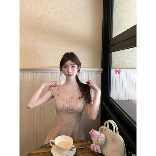 白水女莫奈花园粉色碎