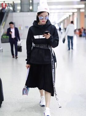 正确版本OFF OW透明腰带Belt18ss工业风格帆布刺绣皮带潮抖音同款