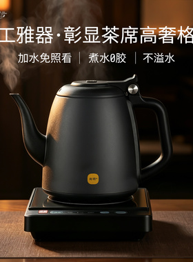 茶皇子底部上水电热水壶