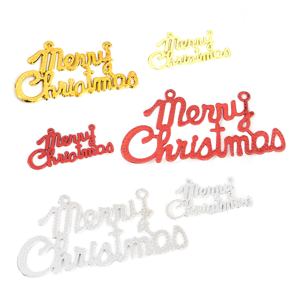 圣诞字母牌Merry Christmas英文字牌字母圣诞装饰礼品圣诞树挂件