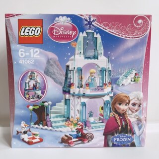 LEGO乐高41062迪士尼公主艾莎的冰雪城堡小颗粒儿童益智拼装积木