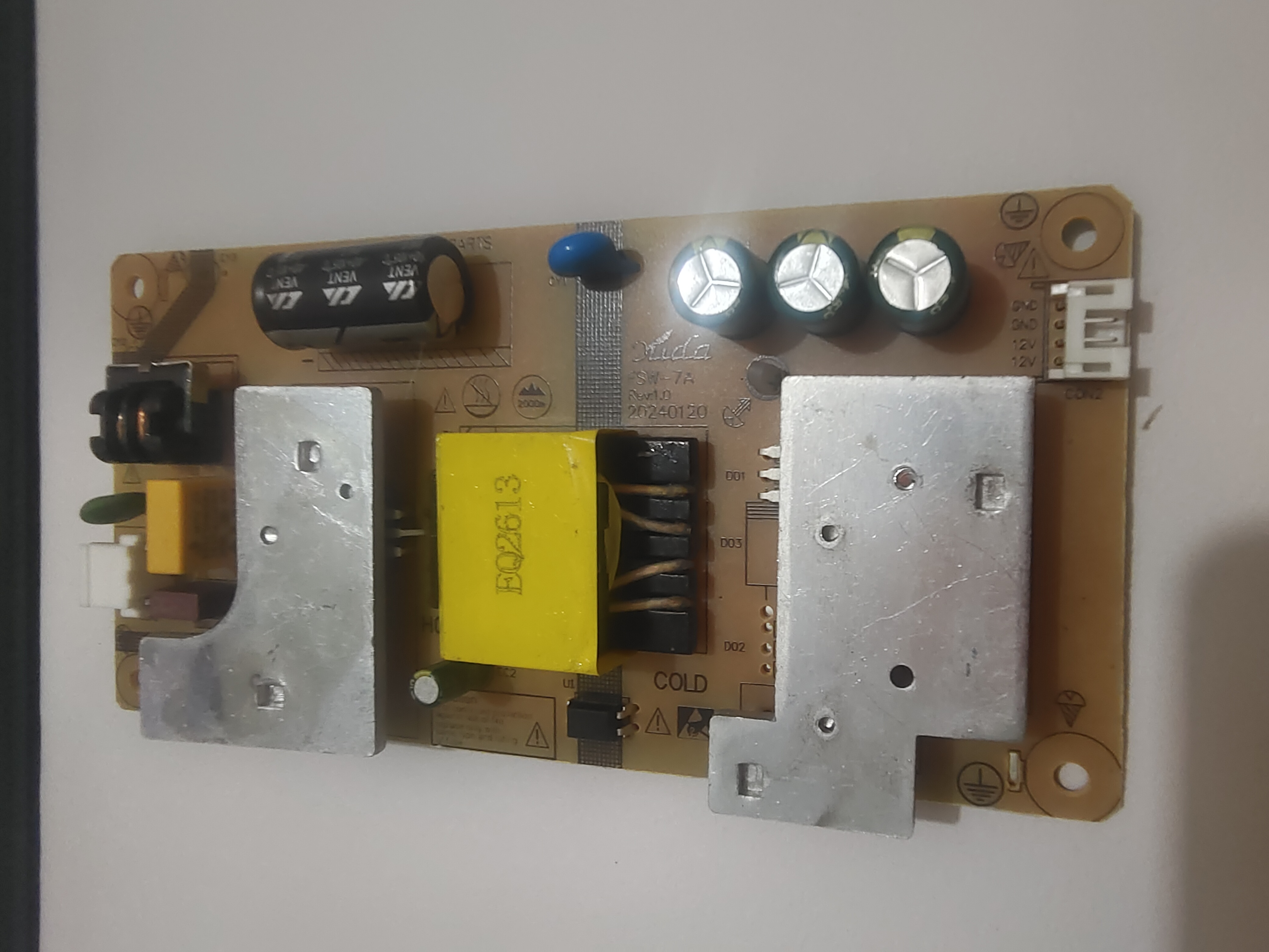 全新原装裕达 FSW-7A通用12V4A内置电源板