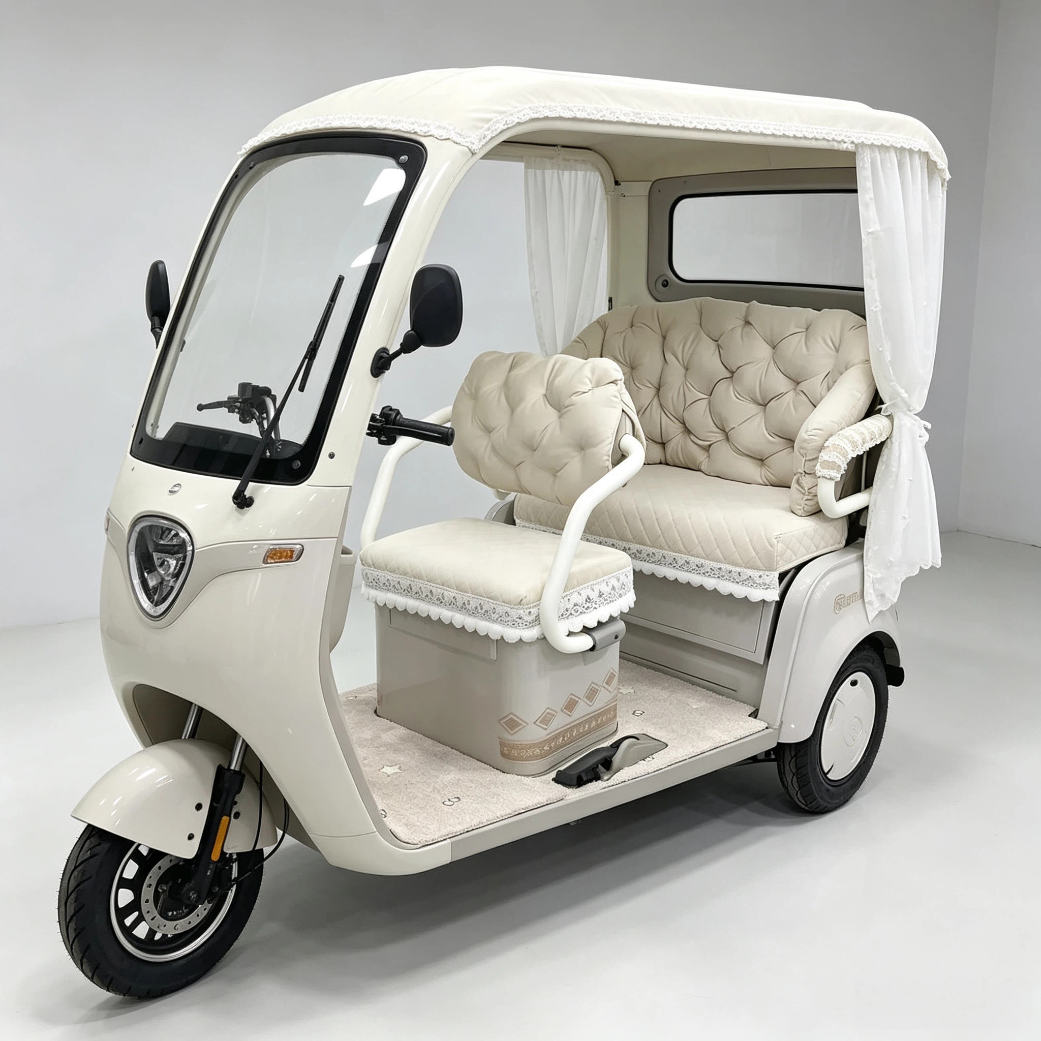 冬季新款三轮车座套金彭SU7大安战神雅迪CL13/CL12/乐途/悦行通用