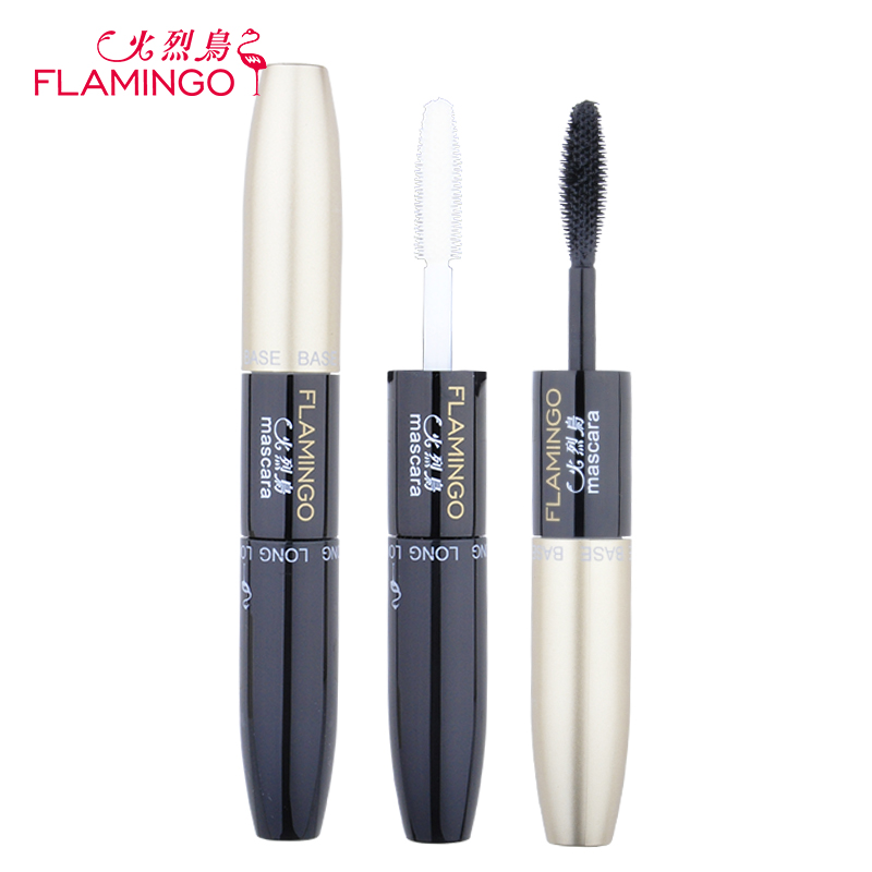 火烈鸟绒艳双头纤长卷翘加密睫毛膏(非品牌)