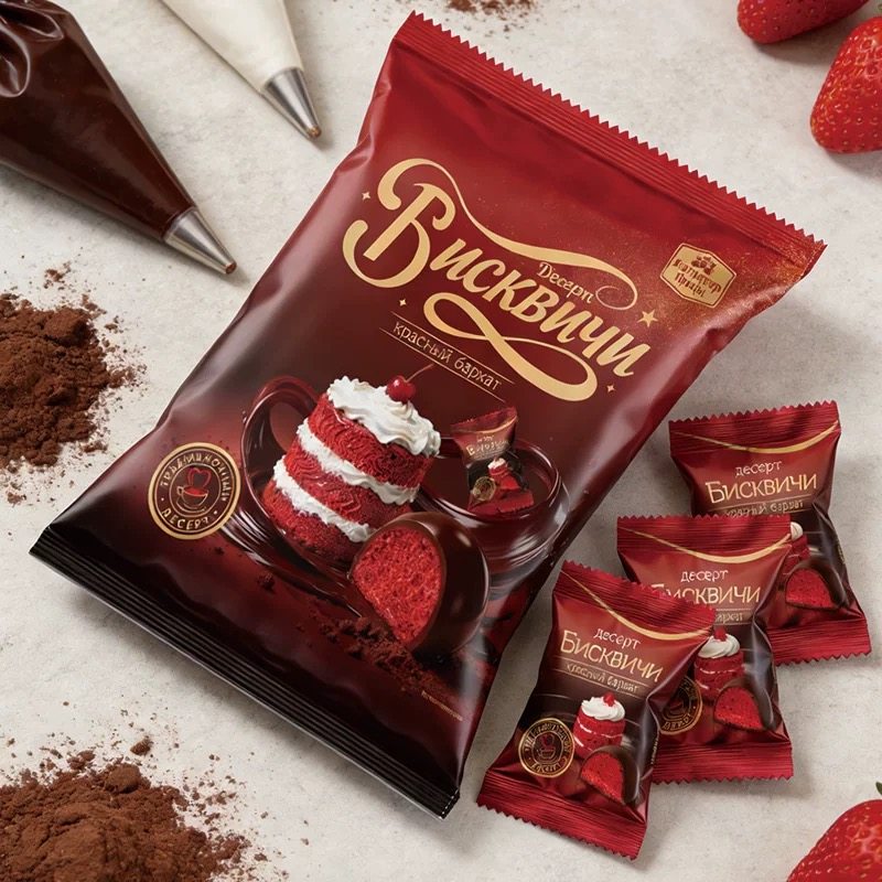 俄罗斯进口脆脆斯基牌红丝绒蛋糕松露巧克力夹心糖果年货休闲零食,零食/坚果/特产,传统糖果,淘宝优惠券,粉丝福利购,淘宝优惠卷